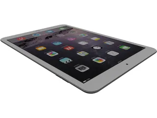 Apple iPad Air 2 3D Model