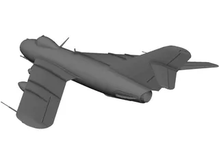 MiG-17 3D Model