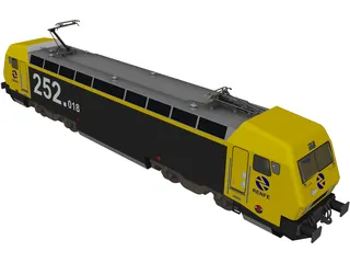 Siemens Locomotive Deutsche Bahn 3D Model