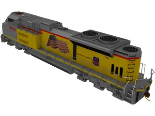 Union Pacific 3D Model