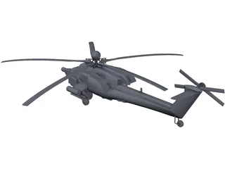 Mil Mi-28 Havoc 3D Model