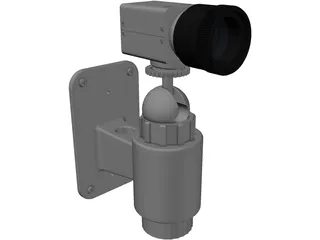 Security Camera 3D Model