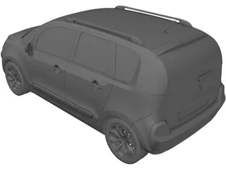 Citroen C3 Picasso (2013) 3D Model