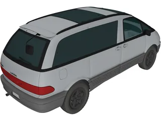 Toyota Lucida (1992) 3D Model