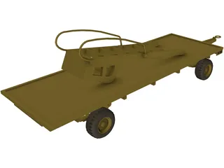 Aircraft Support 3D Model