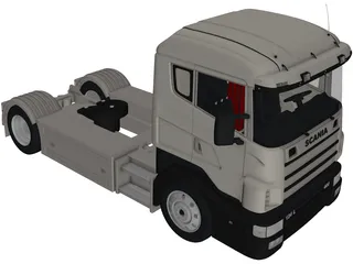 Scania CR-19 3D Model