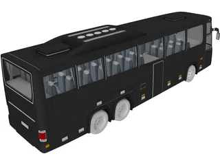 Volvo 9900 Bus 3D Model