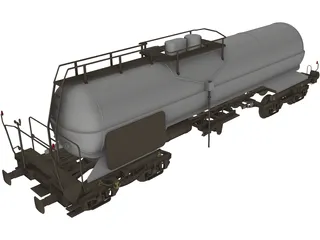 Tank Carriage 3D Model