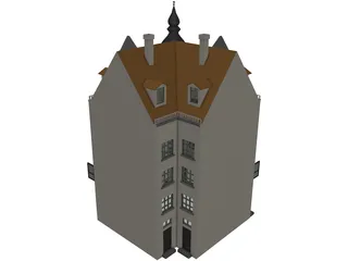 Town House 3D Model