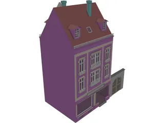 Town House 3D Model