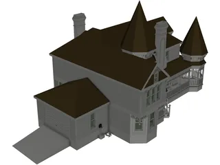 House Victorian 3D Model