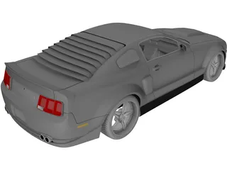 Ford Mustang Eleanor 3D Model