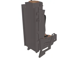 F-15 Seat 3D Model