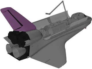 Space Shuttle 3D Model