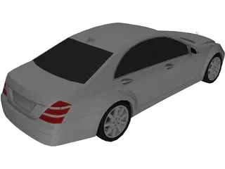 Mercedes-Benz S-Class (2006) 3D Model