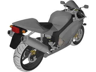 Honda RVT1000 3D Model