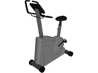 Exercise Cycle 3D Model