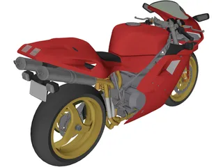 Ducati 916 3D Model