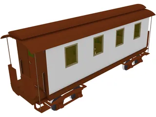 General Wagon 3D Model