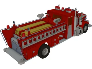 Peterbilt Firefight 3D Model