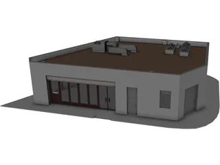 Building Auxiliar 3D Model