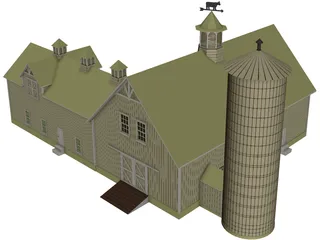 Barn 3D Model