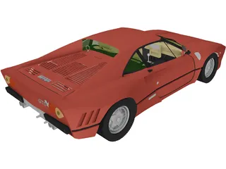 Ferrari 288 GTO (1984) 3D Model