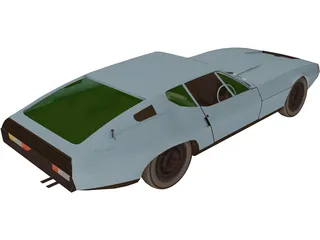 Jaguar Piranha 3D Model