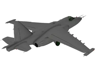 Sukhoi Su-25 Frogfoot 3D Model