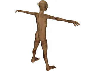 Gollum 3D Model