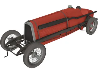 Fiat Mefistofele (1923) 3D Model