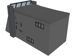 Villa 3D Model