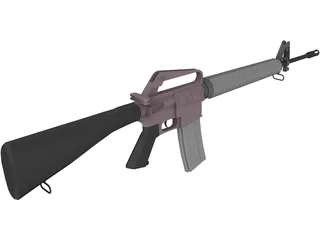 M16 Colt 3D Model