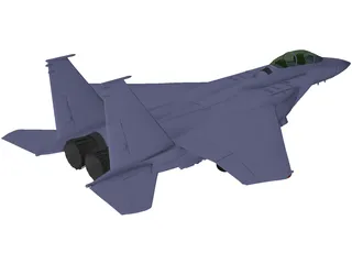 F-15E Strike Eagle 3D Model