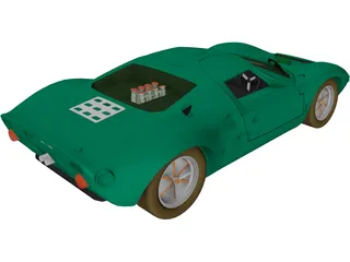 Ford GT40 (1965) 3D Model