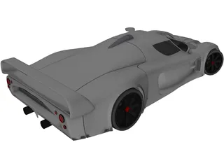 Maserati MC12 3D Model