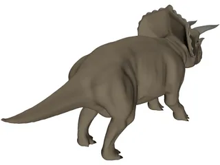 Triceratops 3D Model