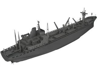 Trinidad Lines Cargolinier 3D Model