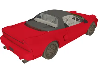 Honda [Acura] NSX (1990) 3D Model