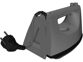 Iron Solac Autocleaning 3D Model