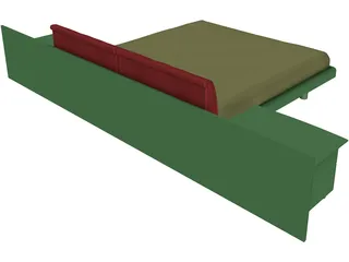 Bed 3D Model