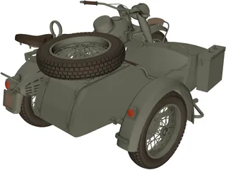 BMW R75 3D Model