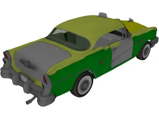 Buick Century (1957) 3D Model