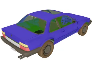 Honda Prelude (1986) 3D Model