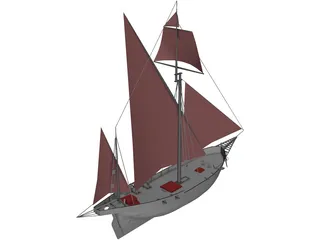 Corsair 3D Model