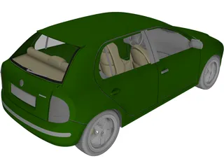Skoda Fabia 3D Model