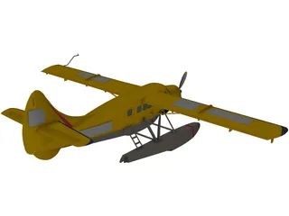 de Havilland Canada DHC-3 Otter 3D Model