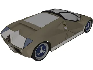 Ford GT90 (1995) 3D Model