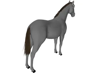 Horse 3D Model