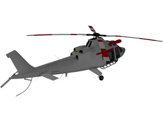 Agusta A109 3D Model